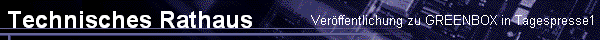 Ver�ffentlichung zu GREENBOX in Tagespresse1